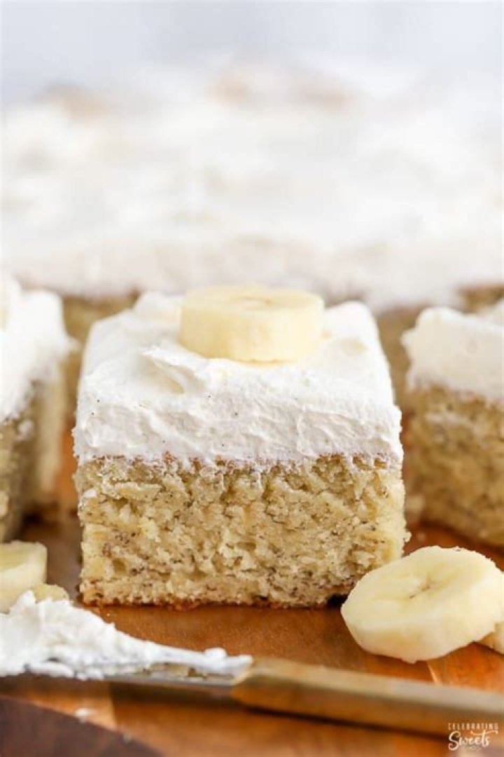 Banana Cake - Celebrating Sweets