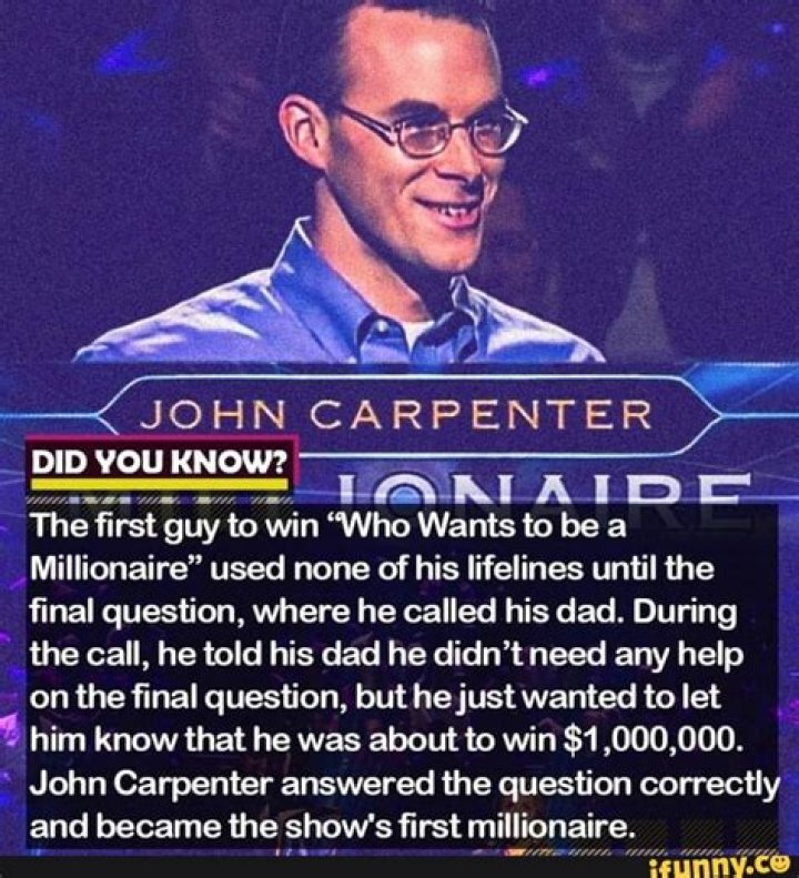 John Carpenter Millionaire: Where is He Now? What Happened to Him Who is John Carpenter? - SarkariResult