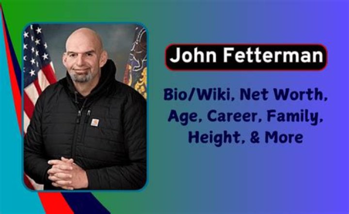 John Fetterman Net Worth : Earnings, Biography, Politics, Height, Education - SarkariResult