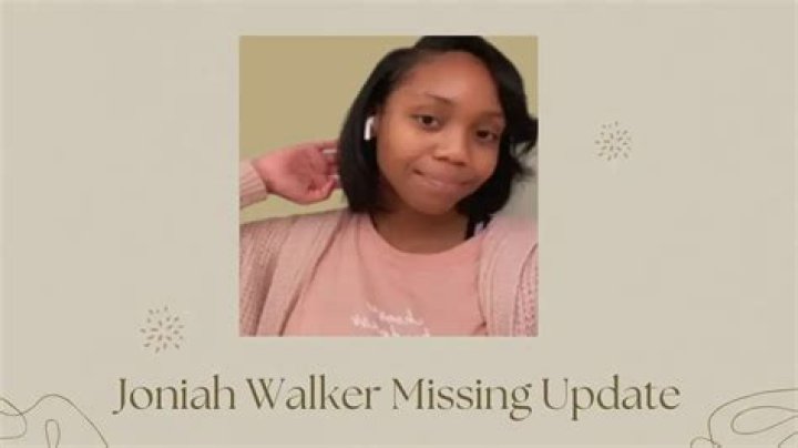 Joniah Walker Disappearance / Missing: What Happened To Joniah Walker? - SarkariResult