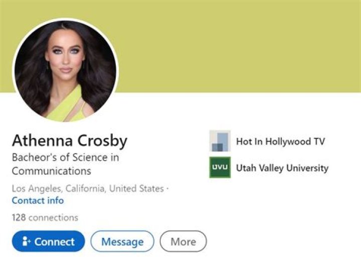 Who is Athenna Crosby ? Bio, Net Worth, Age, Family, Religion, Salary, Income & Assets - SarkariResult